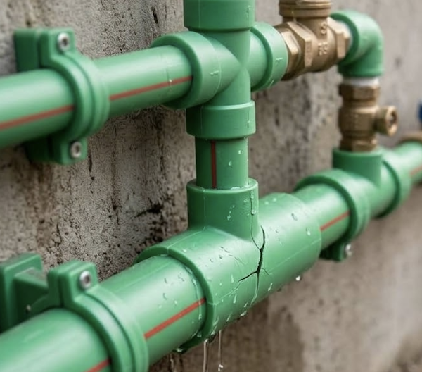 Ống PP-R bị mỏi nhiệt