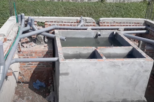 Kích thước bể phốt gia đình 4 người