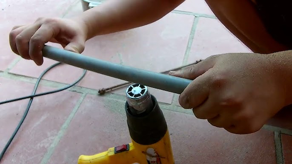 Uốn cong ống nhựa PVC bằng nhiệt