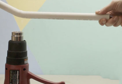 Uốn cong ống nhựa PVC bằng nhiệt
