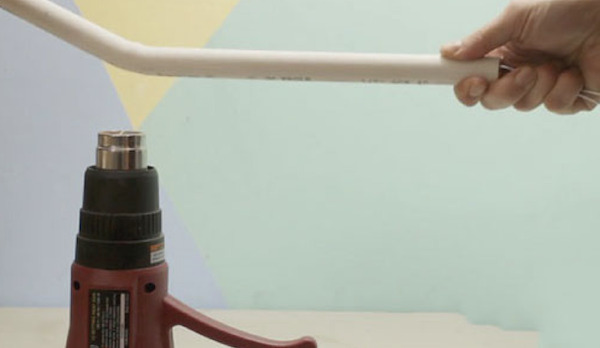 Uốn cong ống nhựa PVC bằng nhiệt