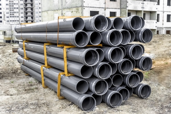 Bảo quản ống nhựa tại công trường