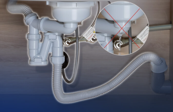 sai lầm khi lắp đặt siphon