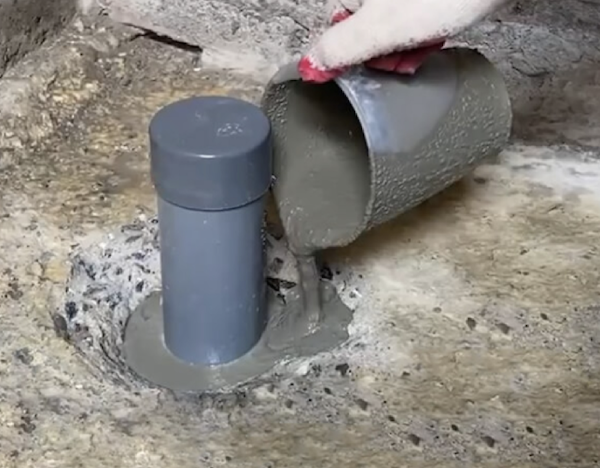 cách chống thấm cổ ống xuyên sàn