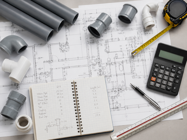 cách tính khối lượng ống nhựa dự toán