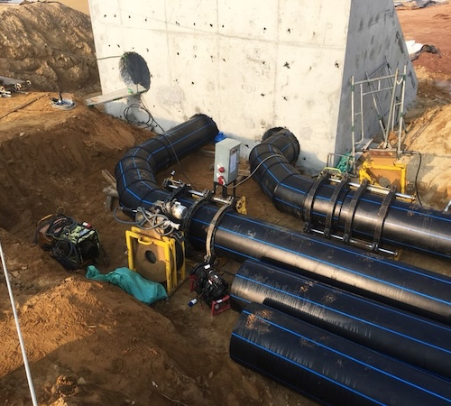 Ống HDPE chôn ngầm